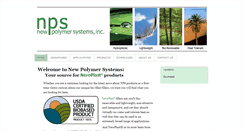 Desktop Screenshot of newpolymersystems.com